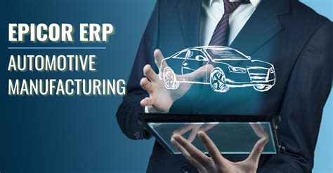 epicor for manufacturing.